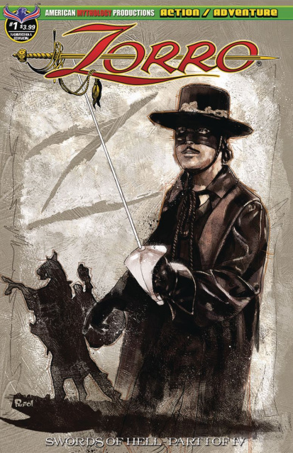 Zorro: Swords of Hell #1 (Pinto Classic Nostalgia Cover)