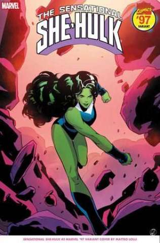 The Sensational She-Hulk #5 (Matteo Lolli Marvel '97 Cover)