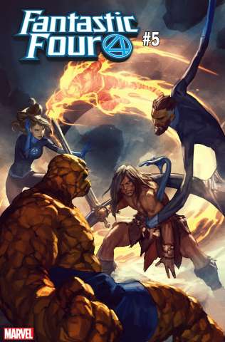 Fantastic Four #5 (Parel Conan Cover)