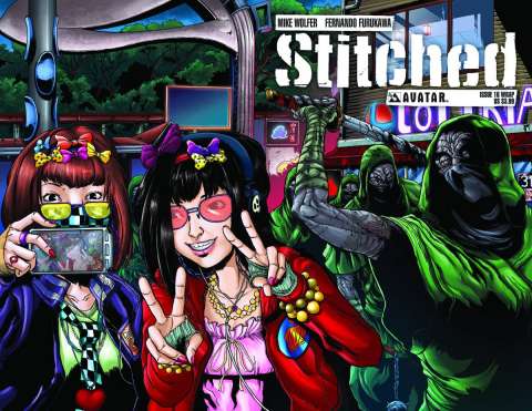 Stitched #16 (Wrap Cover)