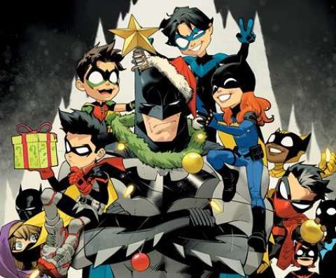 Batman #140 (Dan Mora DC Holiday Card Special Edition Cover)