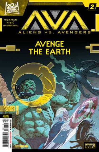 Aliens vs. Avengers #2 (Esad Ribic 2nd Printing)