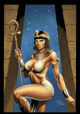 Grimm Fairy Tales: Van Helsing vs. The Mummy of Amun Ra #1 (Rei Cover)