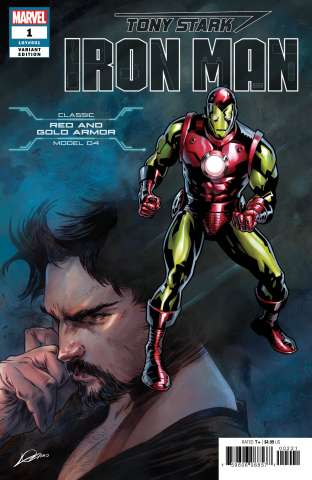 Tony Stark: Iron Man #1 (Classic Armor Cover)