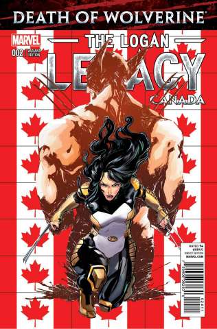 Death of Wolverine: The Logan Legacy #2 (Canada Cover)