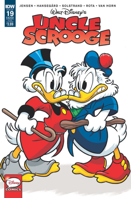 Uncle Scrooge #19 (Subscription Cover)