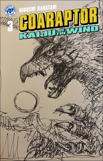 Coaraptor: Kaiju of the Wind (Bob Eggleton Cover)