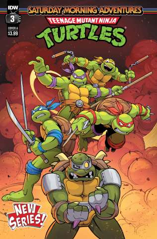 Teenage Mutant Ninja Turtles: Saturday Morning Adventures, Continued #3 (Lattie Cover)