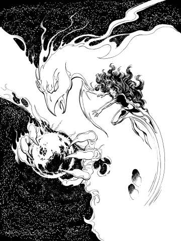 Phoenix Resurrection: The Return of Jean Grey #1 (B&W Remaster Cover)
