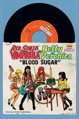 Red Sonja and Vampirella Meet Betty and Veronica #3 (Hack Cover)