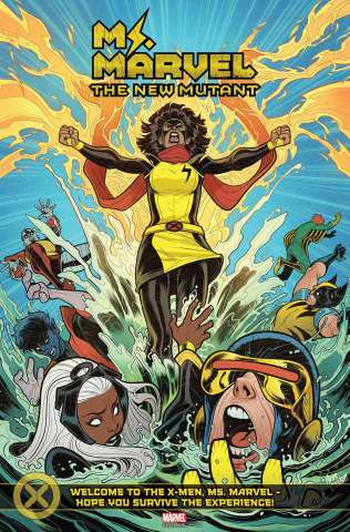 Ms. Marvel: The New Mutant #1 (Elizabeth Torque Team Homage Cover)