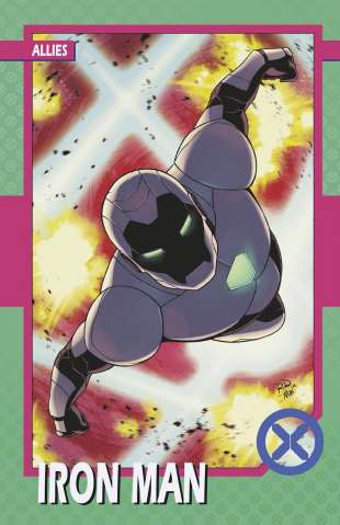 X-Men #32 (Russell Dauterman Trading Card Cover)