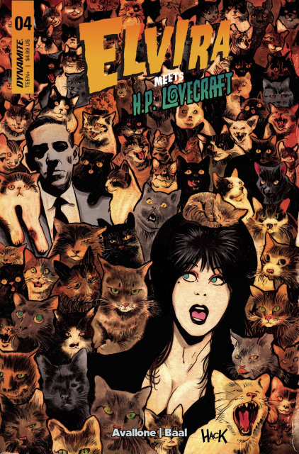 Elvira Meets H.P. Lovecraft #4 (Hack Cover)
