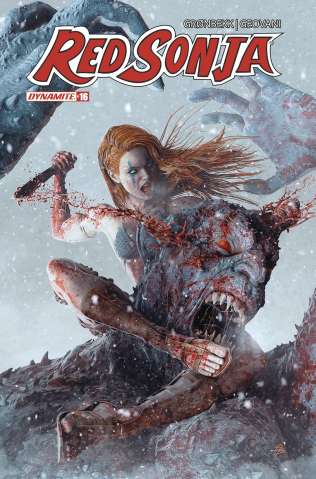 Red Sonja #16 (Barends Cover)