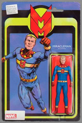 Miracleman: The Silver Age #4 (Christopher Action Figure Cover)