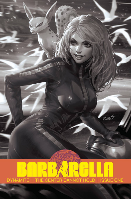 Barbarella: The Center Cannot Hold #1 (15 Copy Chew B&W Cover)