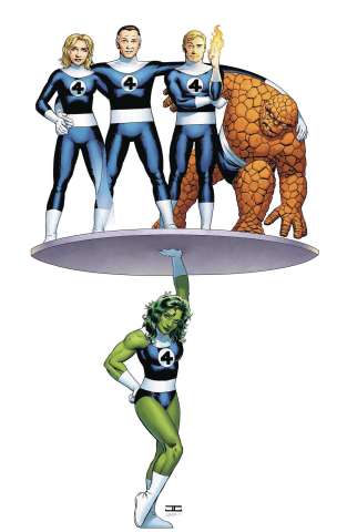 Avengers #6 (Cassaday Return of Fantastic Four Cover)
