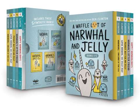A Waffle Lot of Narwhal and Jelly (Box Set)