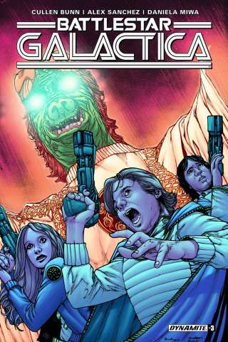 Battlestar Galactica #3 (Sanchez Cover)