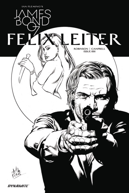 James Bond: Felix Leiter #1 (10 Copy B&W Cover)