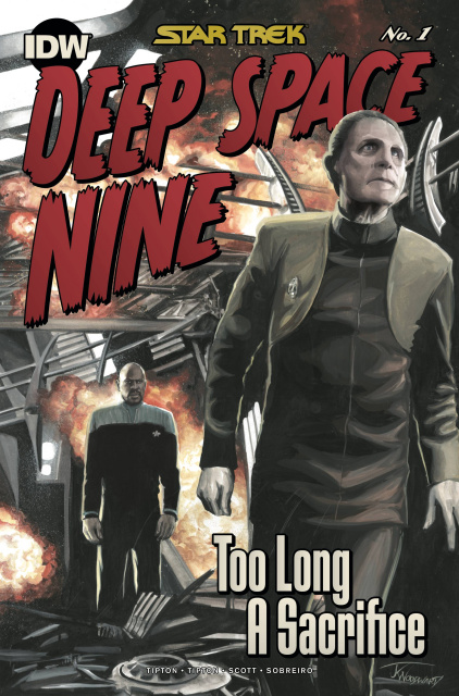Star Trek: Deep Space Nine - Too Long a Sacrifice #1 (10 Copy Woodward Cover)