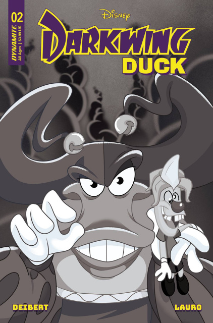 Darkwing Duck #2 (10 Copy Forstner B&W Cover)