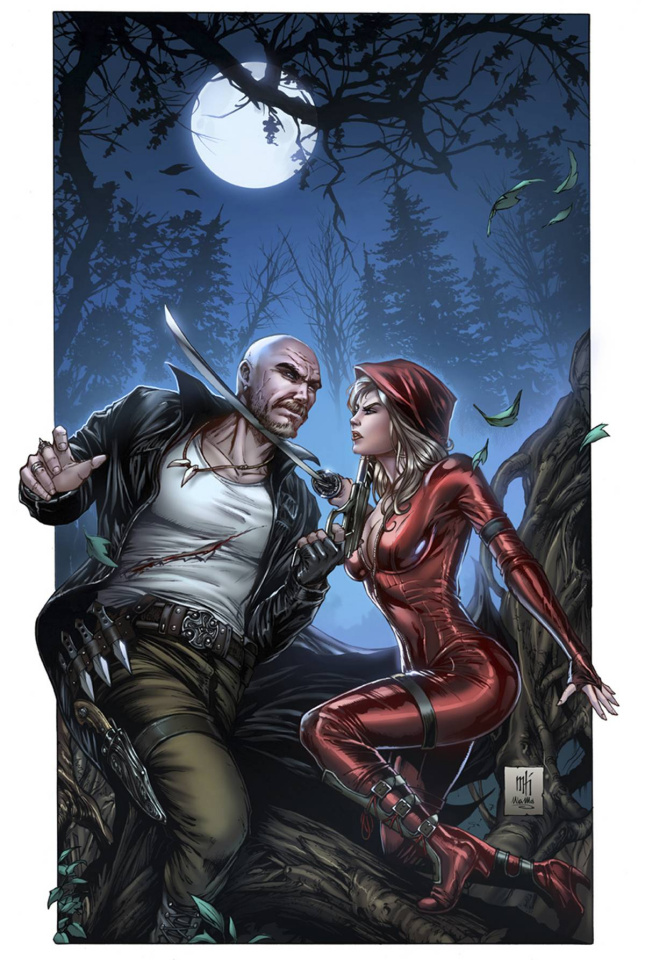 Grimm Fairy Tales: Red Riding Hood 10th Anniversary Special #2 (Krome Cover)