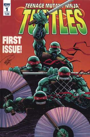 Teenage Mutant Ninja Turtles: Urban Legends #1 (Larsen Cover)