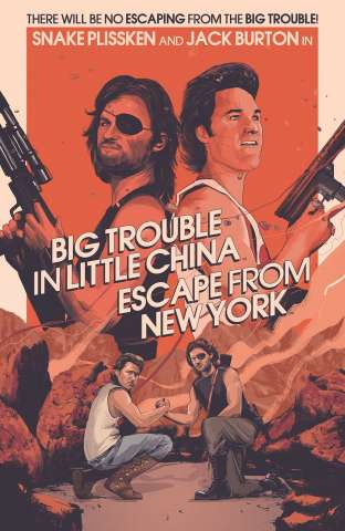 Big Trouble in Little China / Escape from New York #1 (25 Copy Barret Cover)