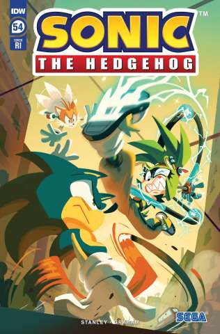 Sonic the Hedgehog #54 (10 Copy Fourdraine Cover)