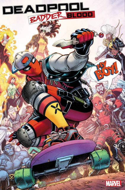 Deadpool: Badder Blood #5 (Nick Bradshaw New Champions Cover)