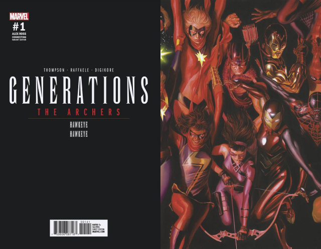 Generations: Hawkeye & Hawkeye #1 (Ross Connecting Cover)