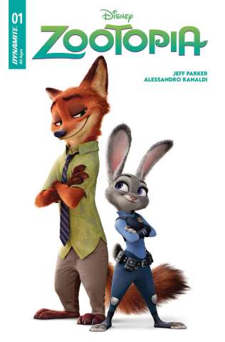 Zootopia #1 (Movie Characters Cover)