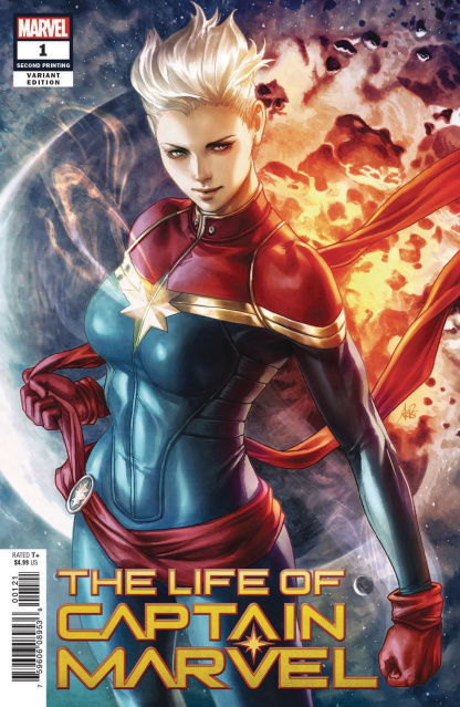 The Life of Captain Marvel #1 (Artgerm 2nd Printing)