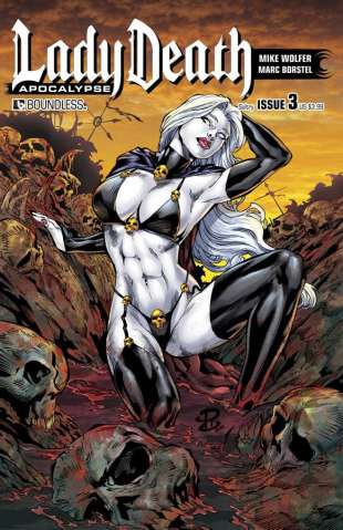 Lady Death: Apocalypse #3 (Sultry Cover)