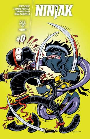Ninjak #0 (10 Copy Bagge Cover)