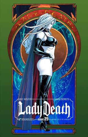 Lady Death #25 (Art Nouveau Cover)