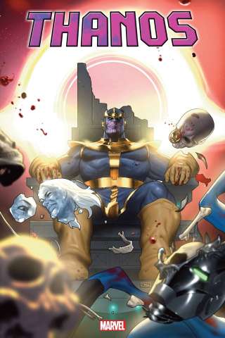 Thanos #4 (Taurin Clarke Cover)