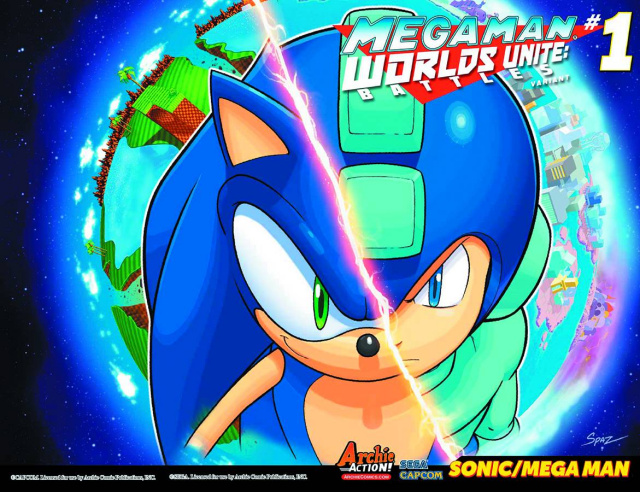 Mega Man: Worlds Unite Battles #1 (United Cover)