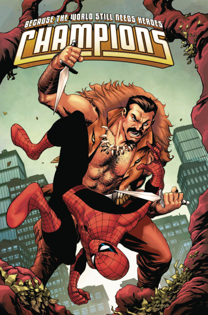 Champions #3 (McKone Spider-Man Villains Cover)