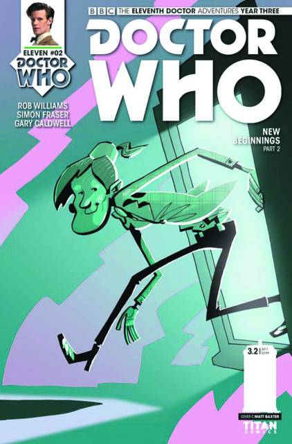 Doctor Who: New Adventures with the Eleventh Doctor, Year Three #2 (Baxter Cover)