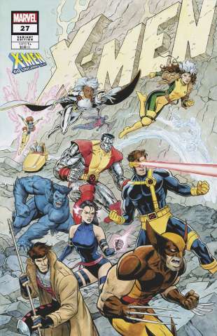 X-Men #27 (Paolo Rivera X-Men 60th Anniversary Cover)