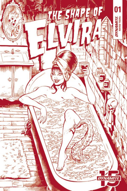 The Shape of Elvira #1 (5 Copy Acosta Virgin Cover)