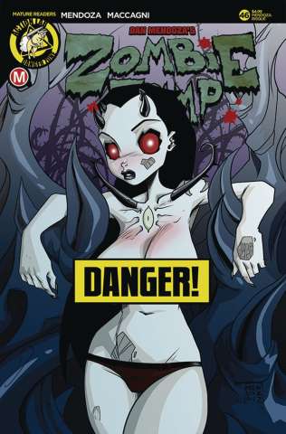 Zombie Tramp #46 (Mendoza Risque Cover)