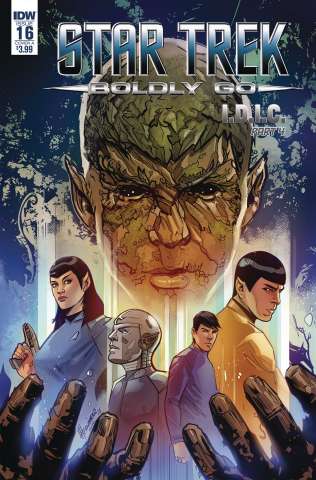 Star Trek: Boldly Go #16 (Hernandez Cover)