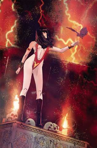Vampirella vs. The Superpowers #3 (15 Copy Carey Virgin Cover)