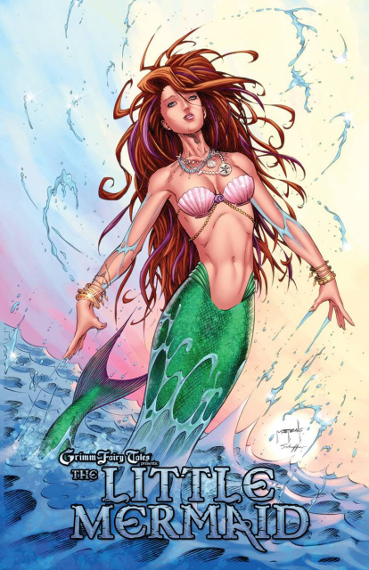 Grimm Fairy Tales: The Little Mermaid #1 (Metcalf Cover)
