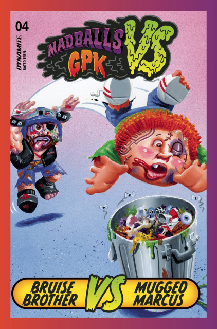 Madballs vs. Garbage Pail Kids #4 (Trading Card Cover)