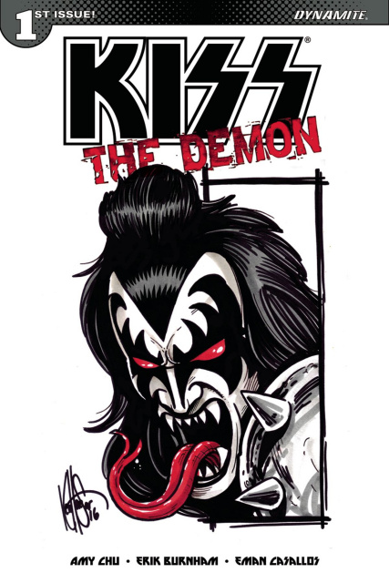 KISS: The Demon #1 (Haeser Sketch Cover)