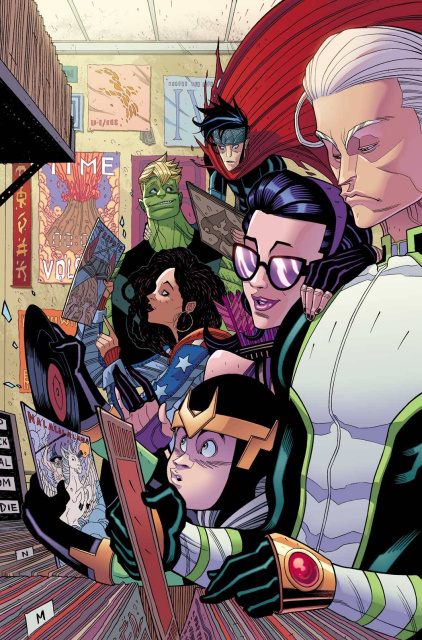 Young Avengers #3 (Moore Cover)